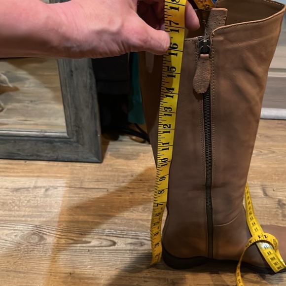 Sz 6.5 Diba True Knee High Brown Suede Boots. Rikki Jo. - Picture 11 of 11